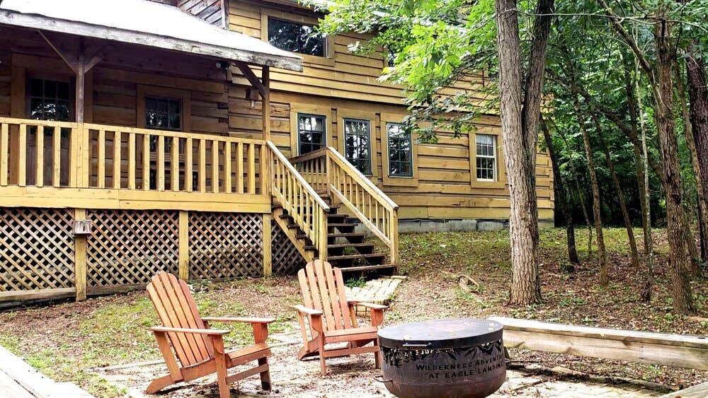 The Dyrt's photo of a cabin at Wilderness Adventure at Eagle Landing near Daleville, VA
