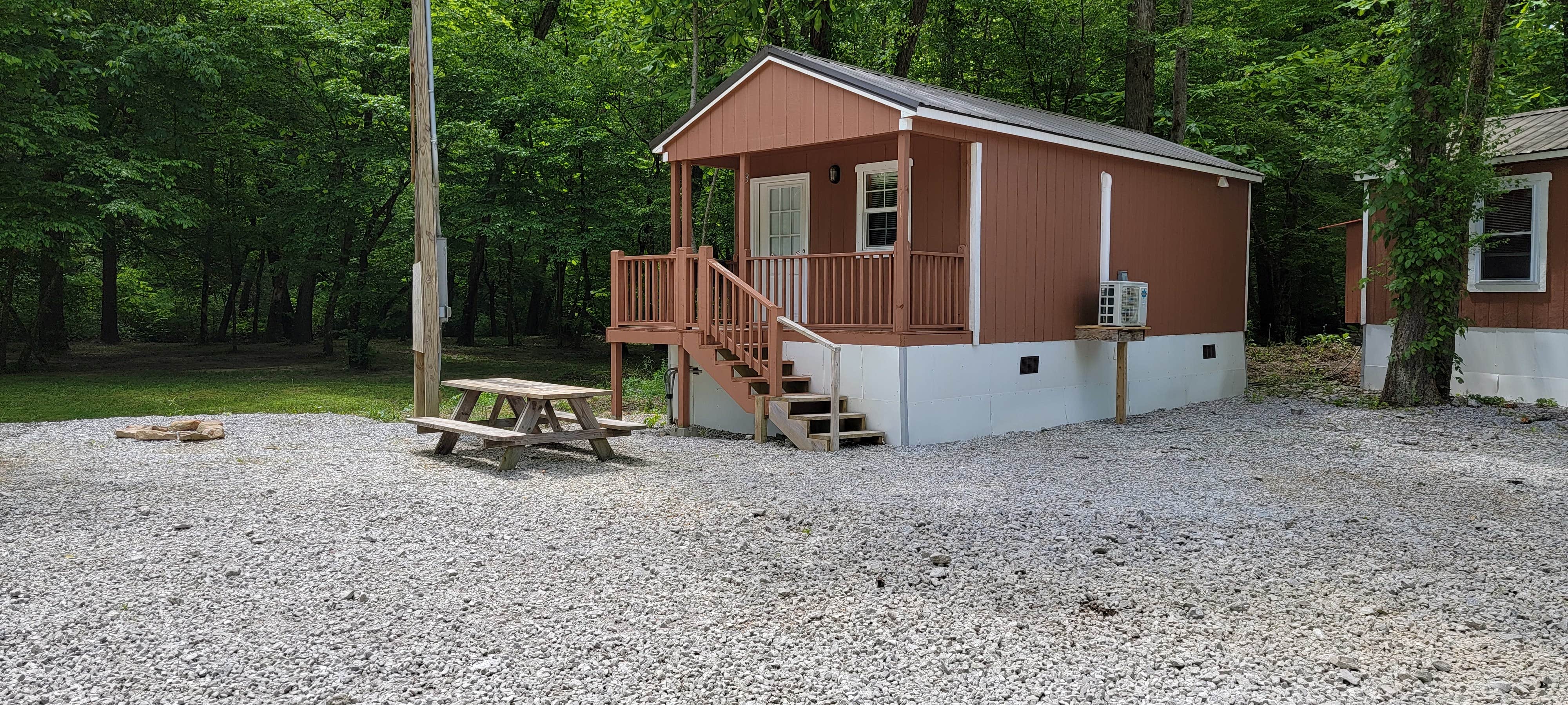 Christina R.'s photo of a cabin at Stinking Creek ATV Campground near Middlesboro, KY