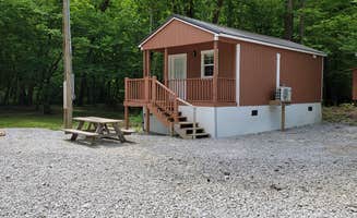 Christina R.'s photo of a cabin at Stinking Creek ATV Campground near Rockholds, KY