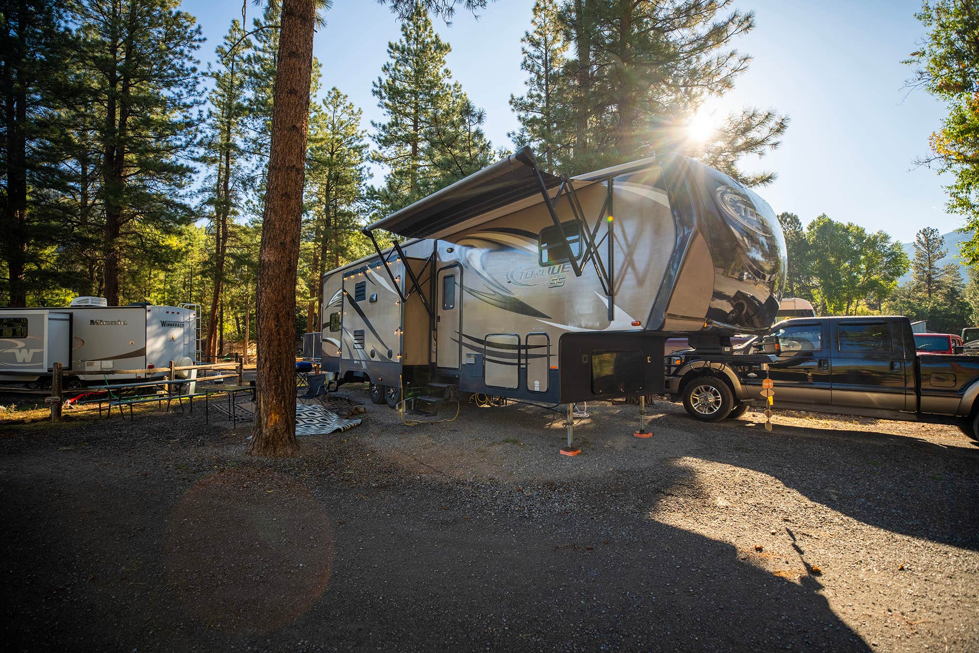 OAK M.'s photo of rv camping at Ouray KOA near Grand Mesa, Uncompahgre and Gunnison National Forests