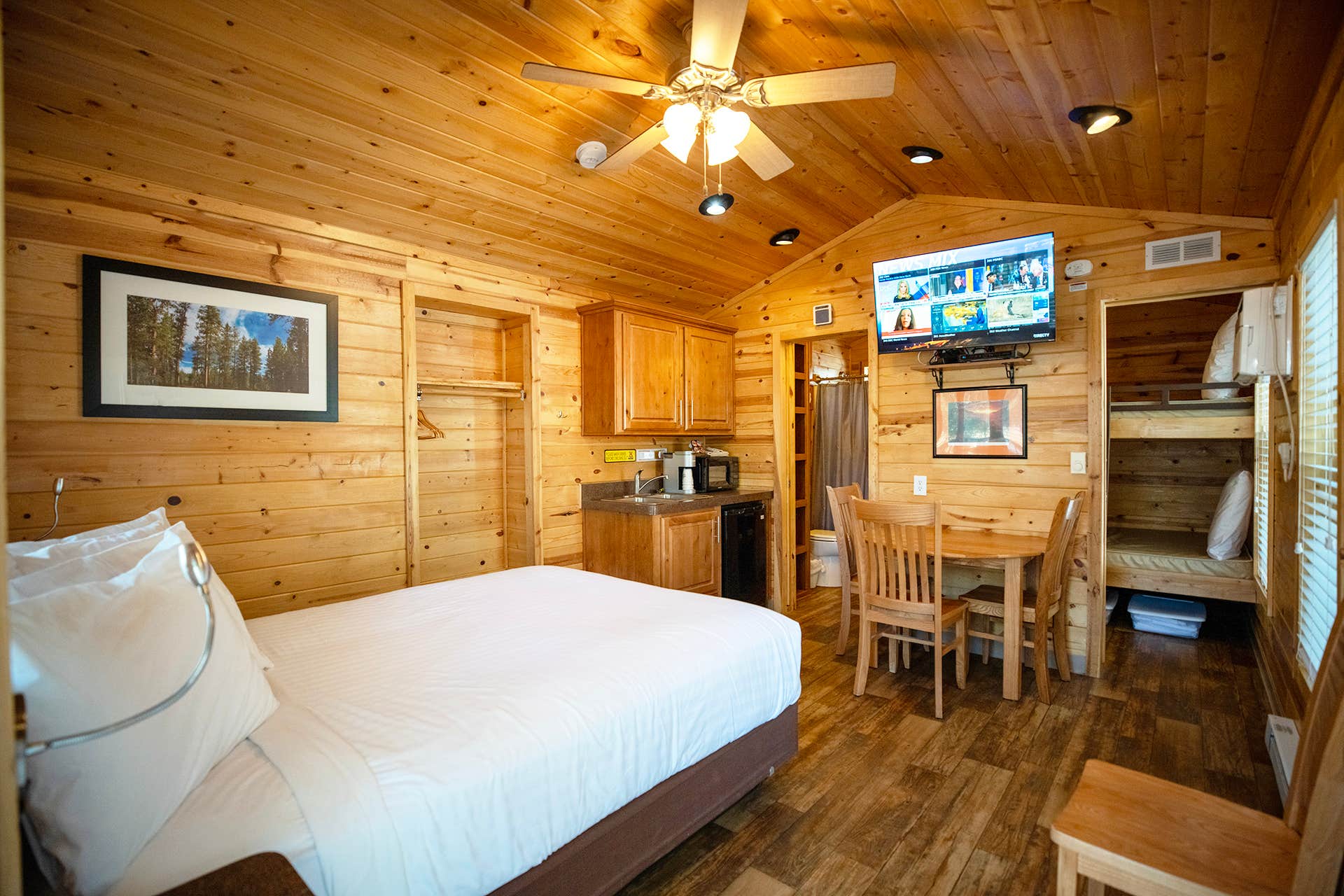 OAK M.'s photo of glamping accommodations at Ouray KOA near Grand Mesa, Uncompahgre and Gunnison National Forests