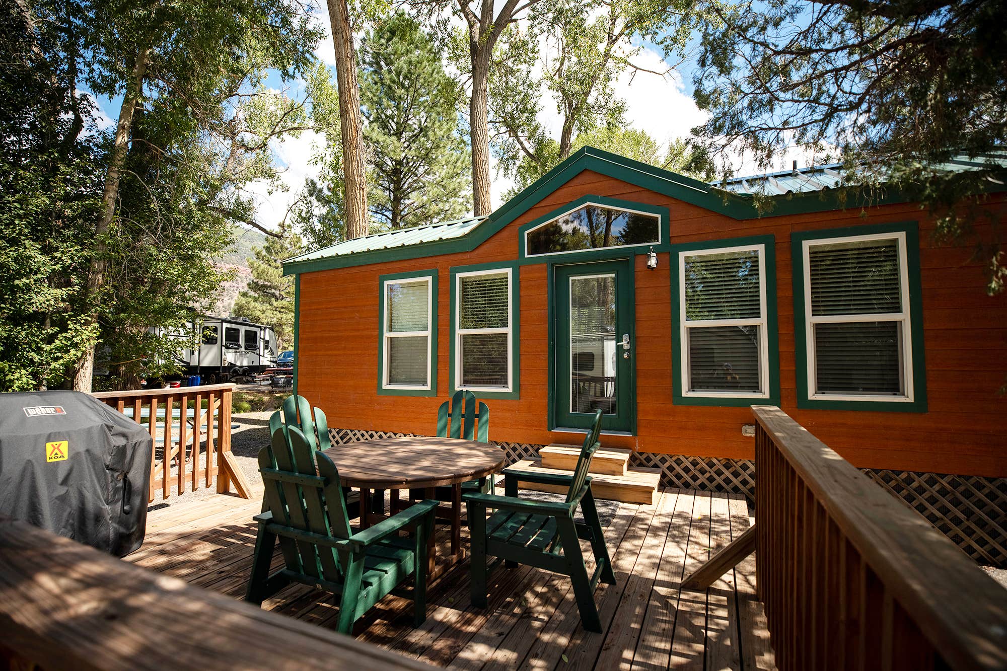 OAK M.'s photo of a cabin at Ouray KOA near Rico, CO