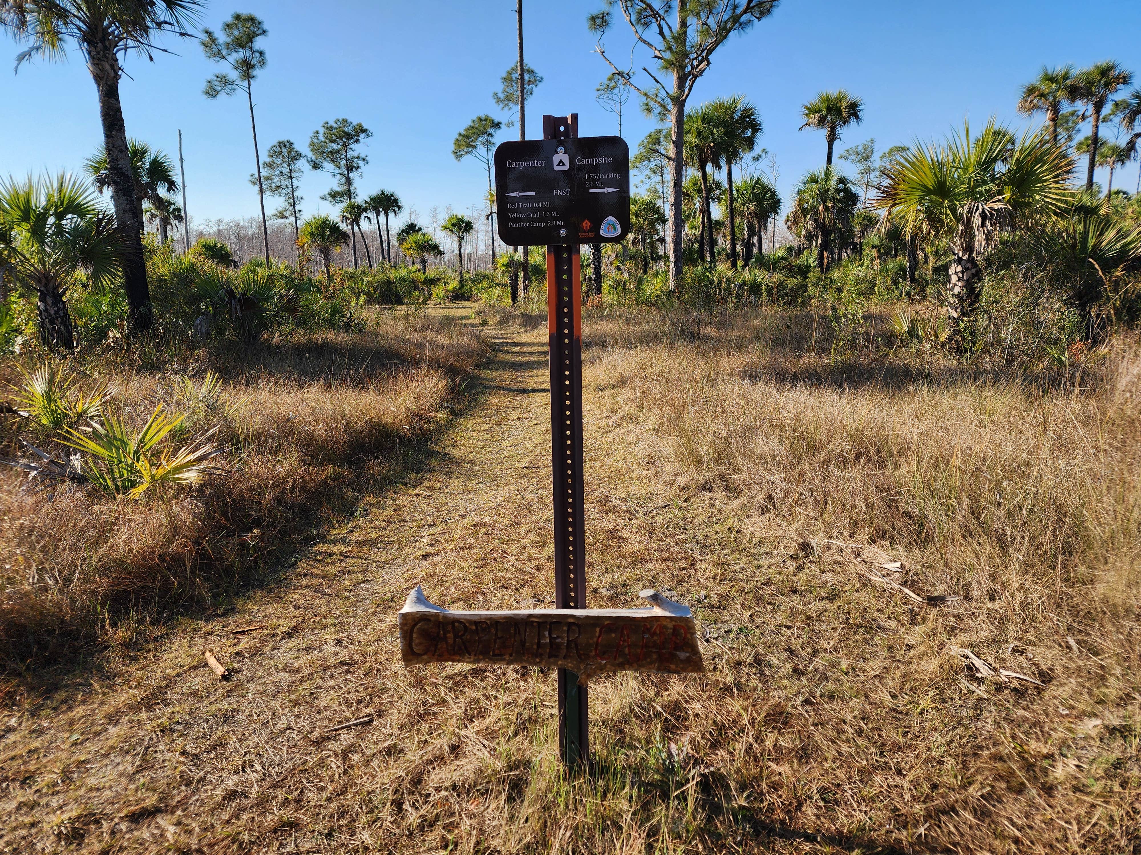 Camper-submitted photo at Carpenter Primitive Camp — Big Cypress National Preserve near Immokalee, FL