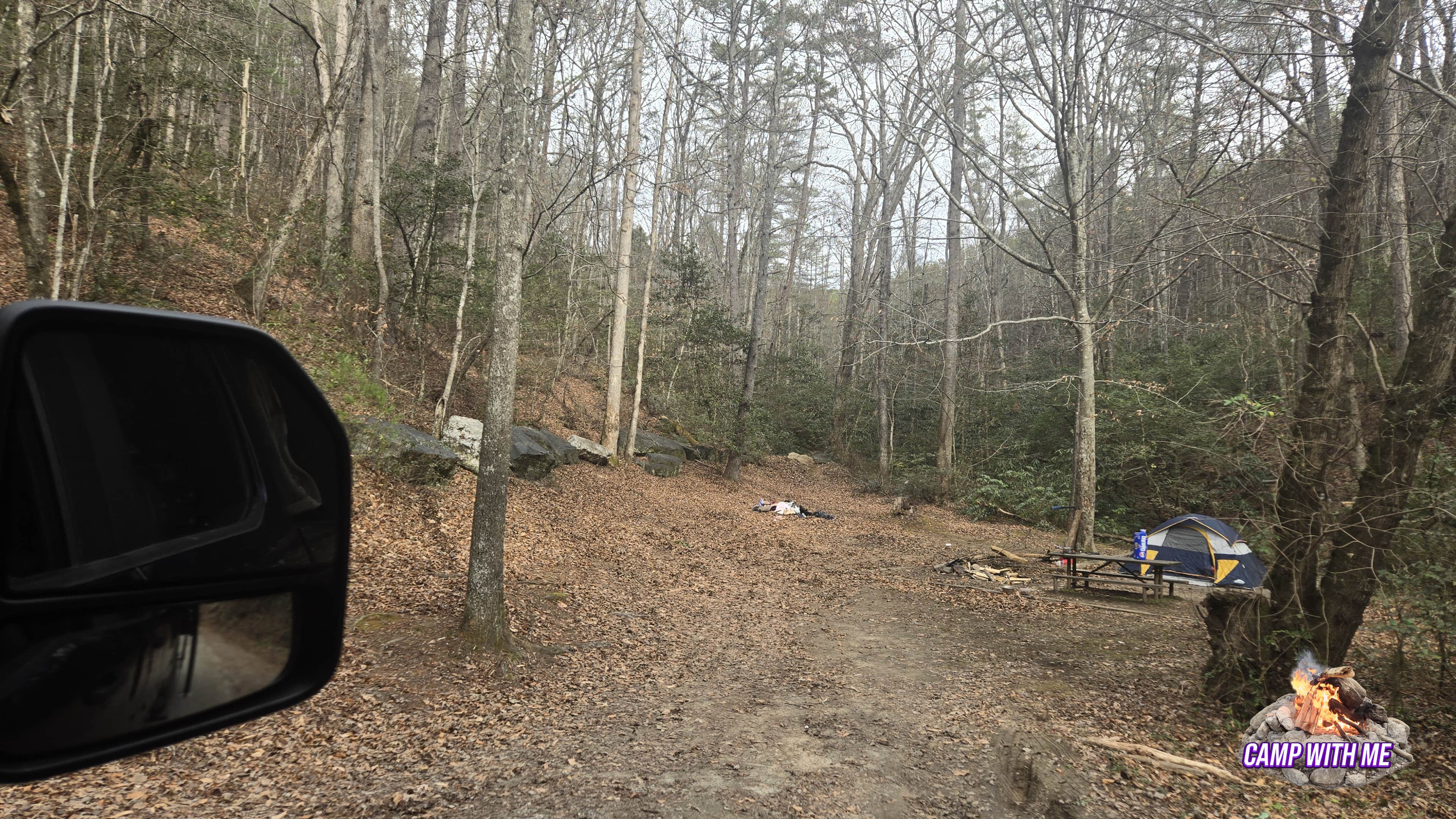 Camp With Me's photo at Brown Mountain Roadside Campsites near Lenoir, NC