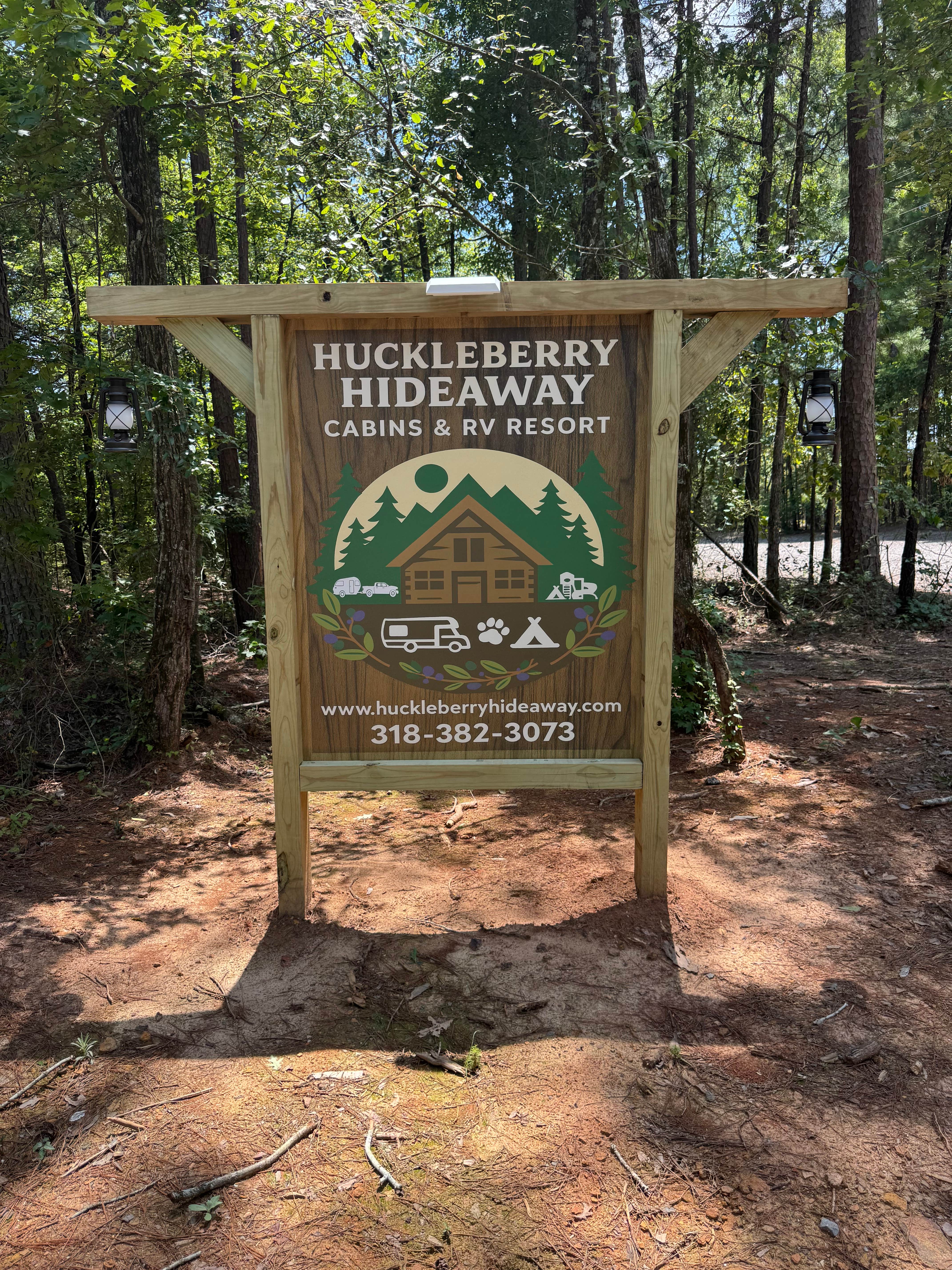 Huck's Hideaway located in Huckleberry Hideaway Cabins and RV
