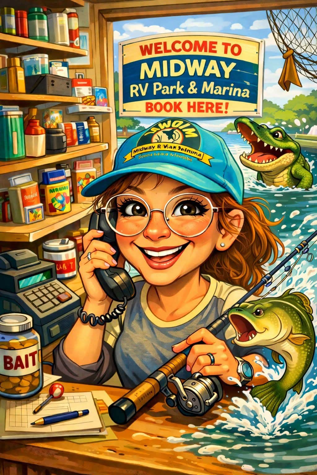 Camper-submitted photo at Midway RV Park & Marina near Winnfield, LA