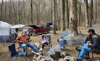 Camp With Me's photo of a dispersed camping area at Alhambra Road Site 7 near Crozet, VA