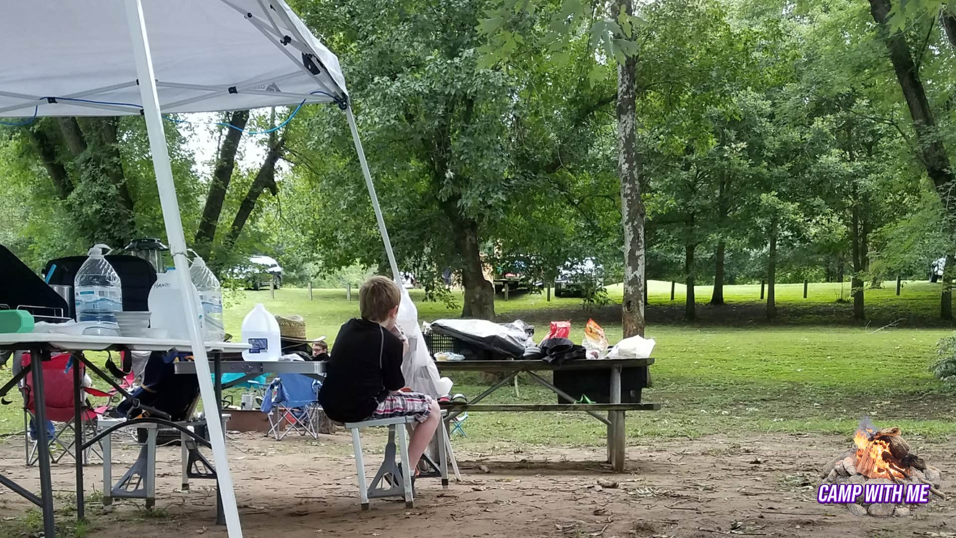 Camp With Me's photo at Canoe Landing Group Campsite — James River State Park near Covesville, VA