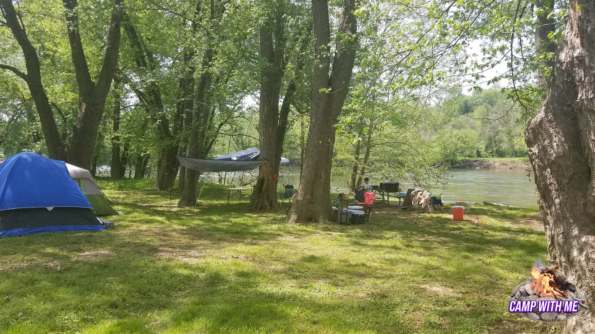 Camp With Me's photo at Canoe Landing Group Campsite — James River State Park near Lynchburg, VA