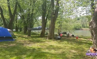 Camp With Me's photo at Canoe Landing Group Campsite — James River State Park near Greenway, VA