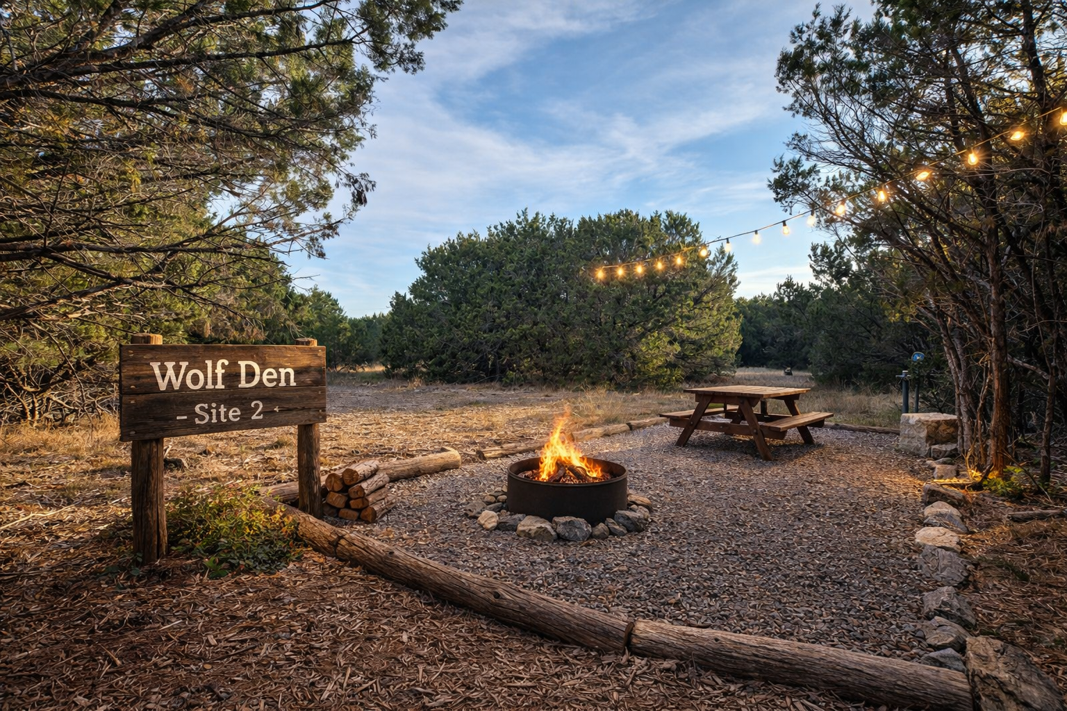 The Wolf Den at Spur and Feather Homestead