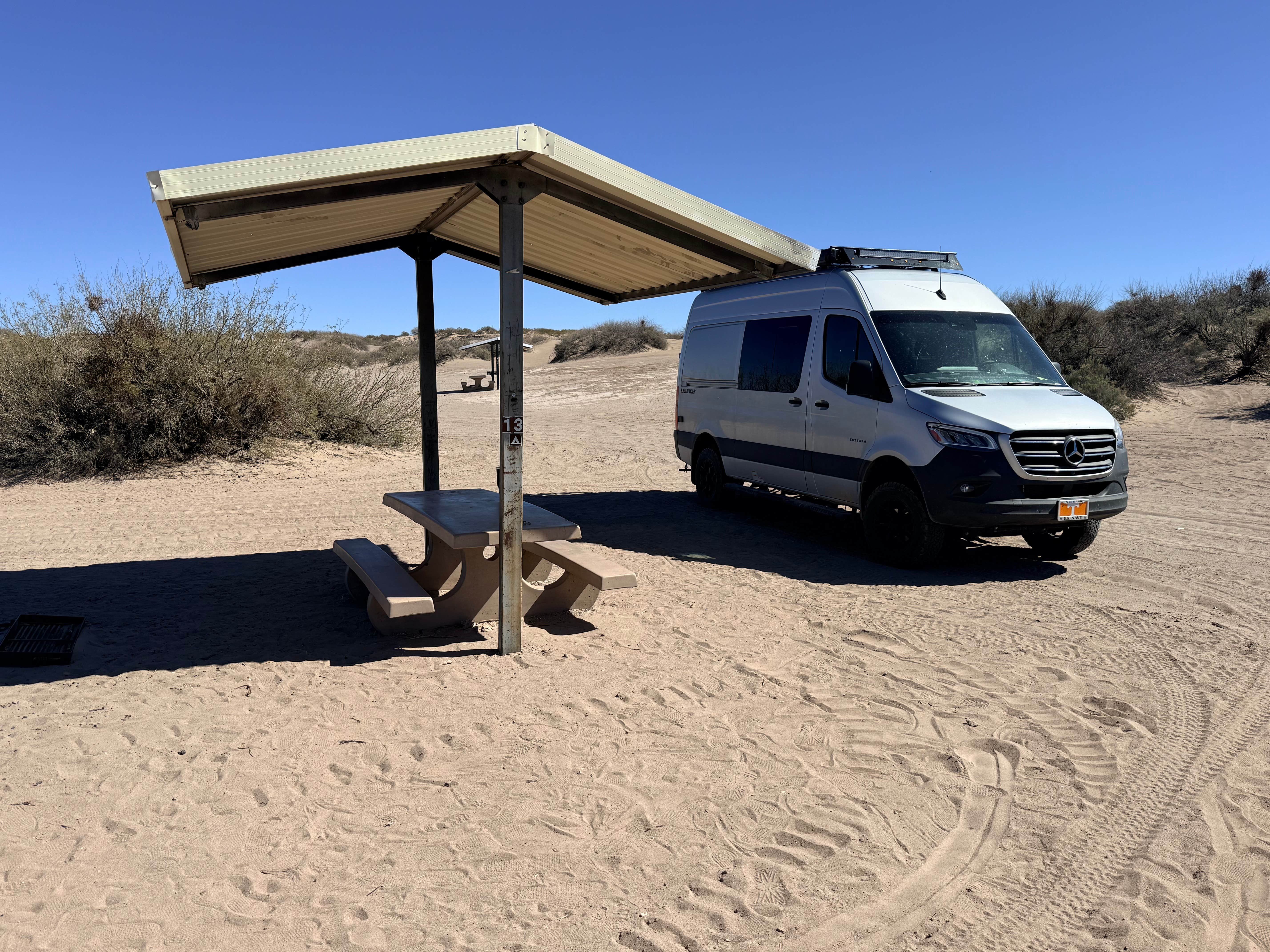 Rob S.'s photo of rv camping at Hot Well Dunes Recreation Area near Safford, AZ