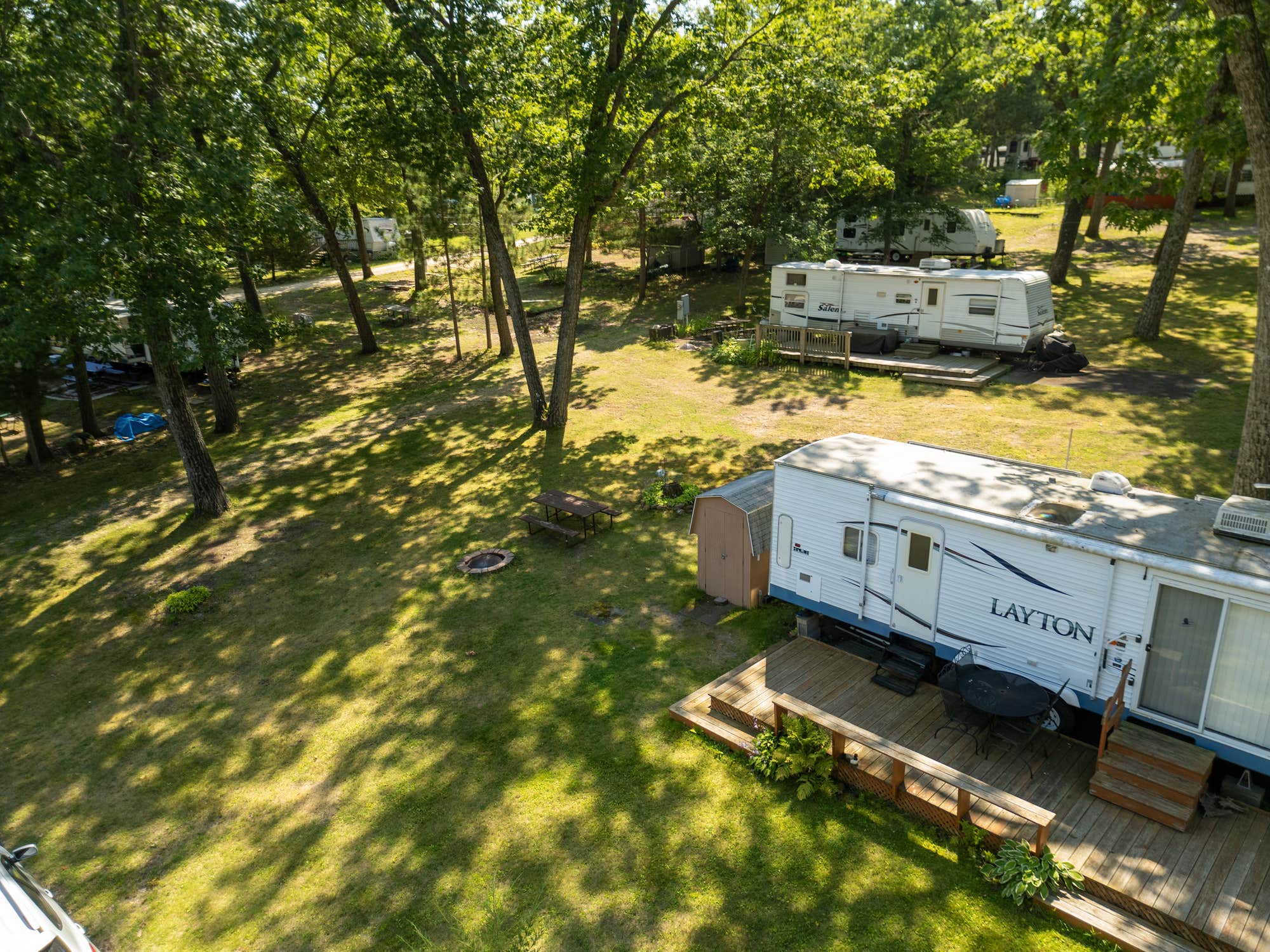 The Dyrt's photo of rv camping at Deep Lake Campground near Hancock, WI