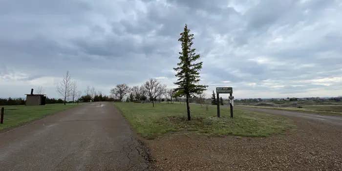Camper submitted image from West End Tent And Trailer Campground — Fort Peck Project