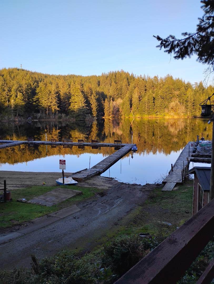 Camper-submitted photo at Mercer Lake Resort near Mapleton, OR