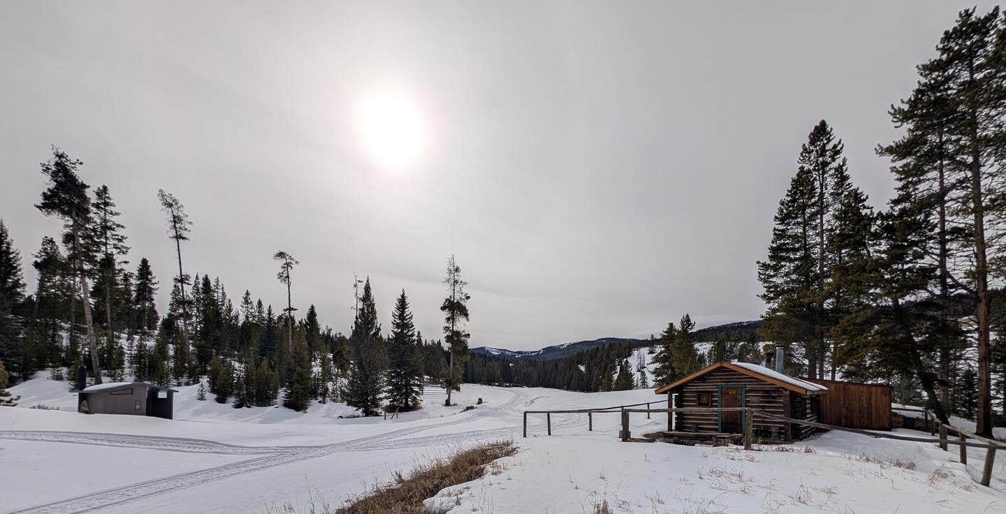 The Dyrt's photo of a cabin at Wapiti Cabin near Emigrant, MT
