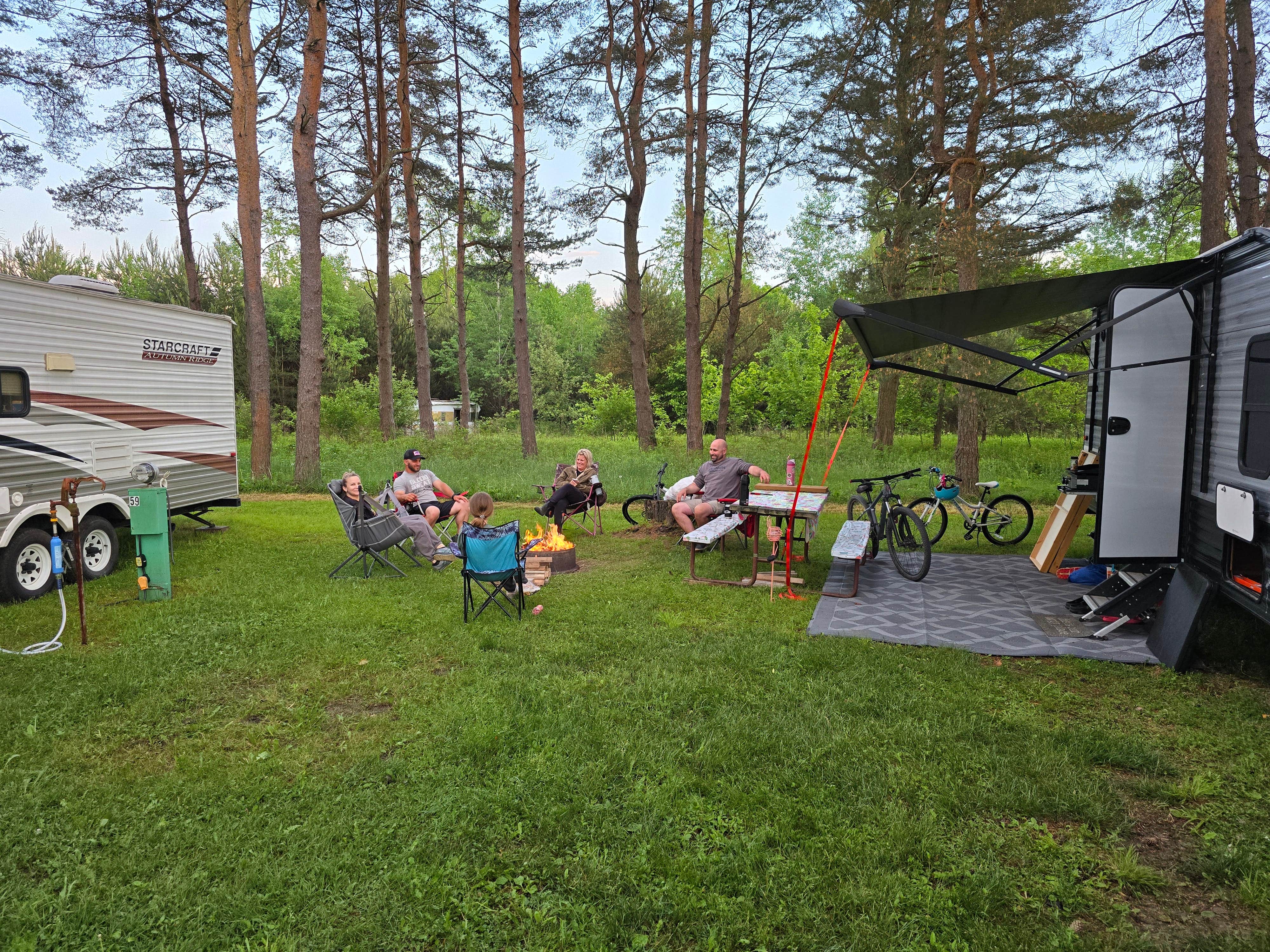 Camper-submitted photo at High Pines RV Park near Rockton, PA