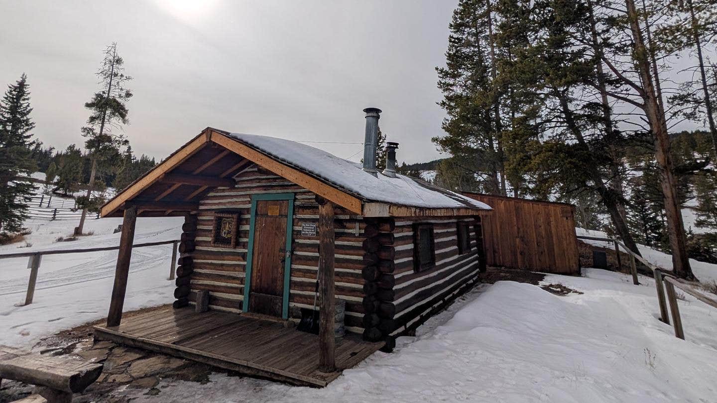 The Dyrt's photo of a cabin at Wapiti Cabin near Gallatin Gateway, MT