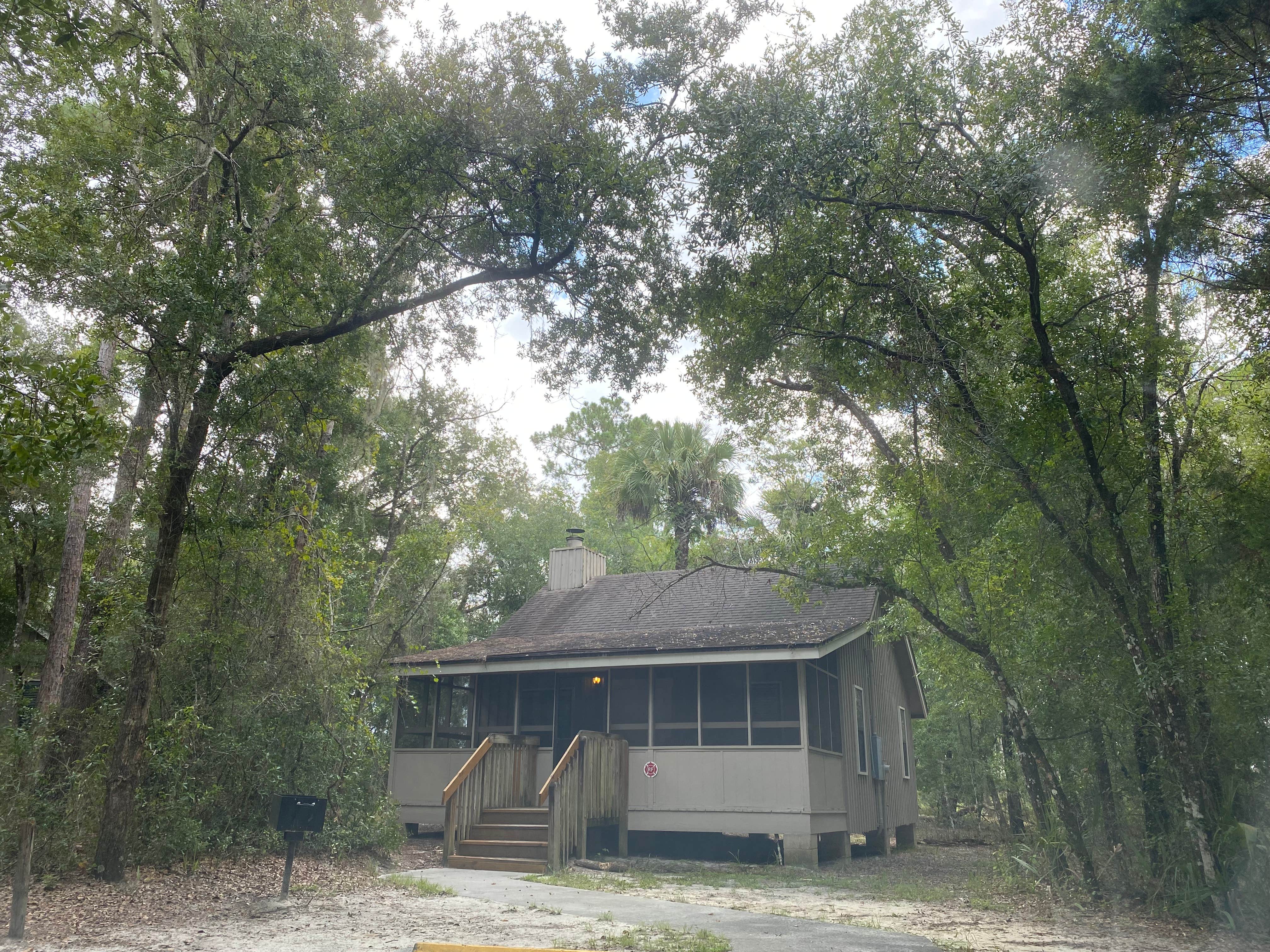 Stuart K.'s photo of glamping accommodations at Blue Spring State Park - Cabins near Casselberry, FL