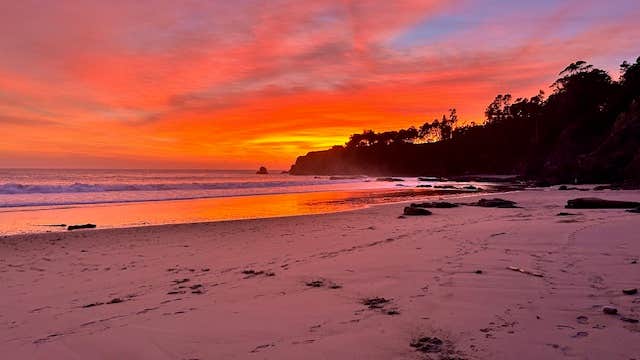 Camper-submitted photo at Anchor Bay Campground near Gualala, CA