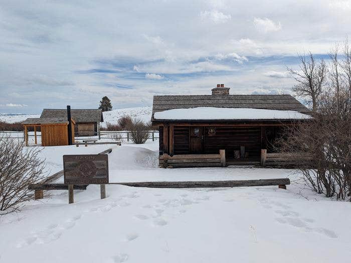 The Dyrt's photo of a cabin at Basin Station Cabin near Big Sky, MT