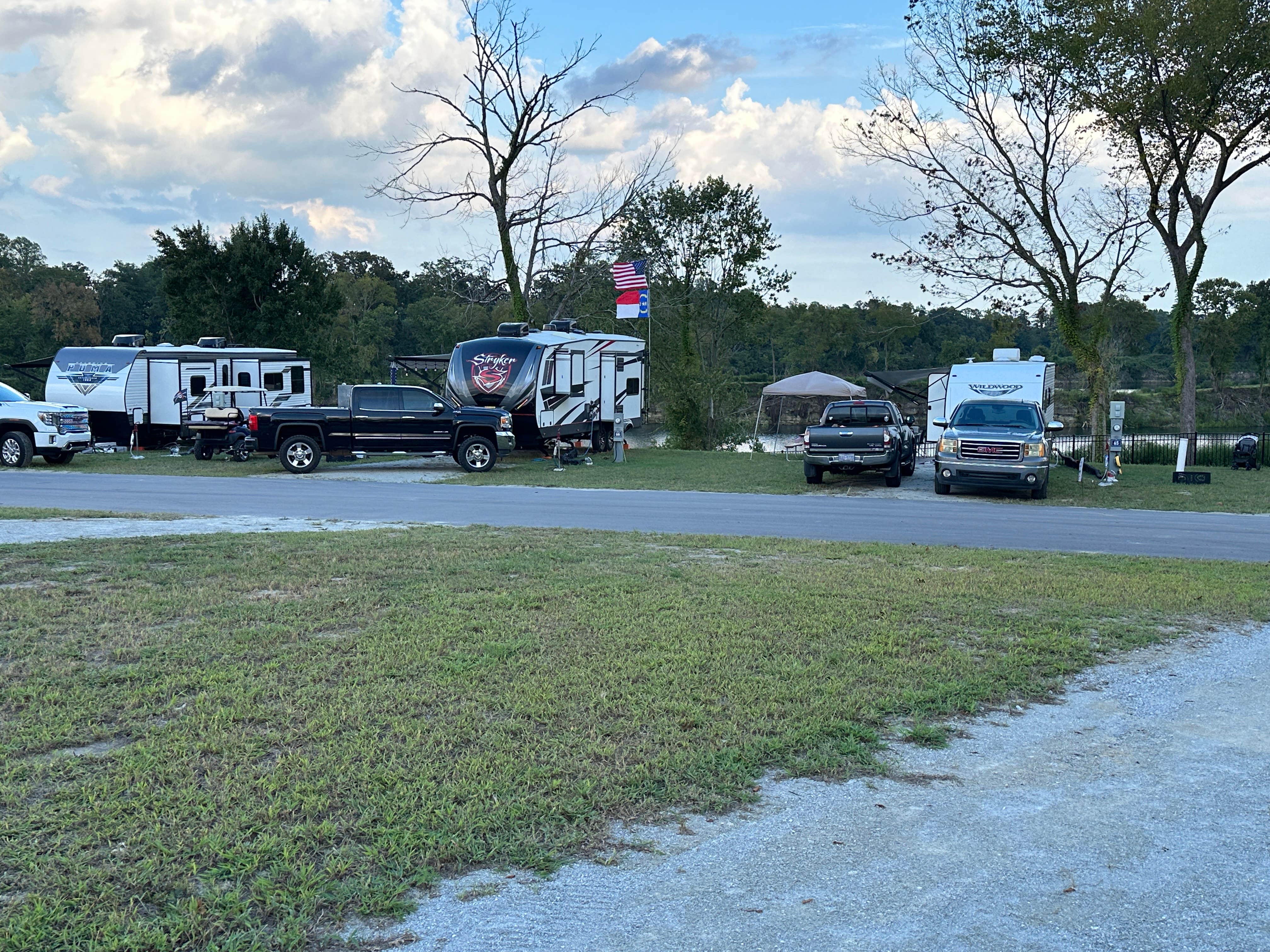 Joe B.'s photo of rv camping at The Lakes RV & Cabin Resort near Bath, NC