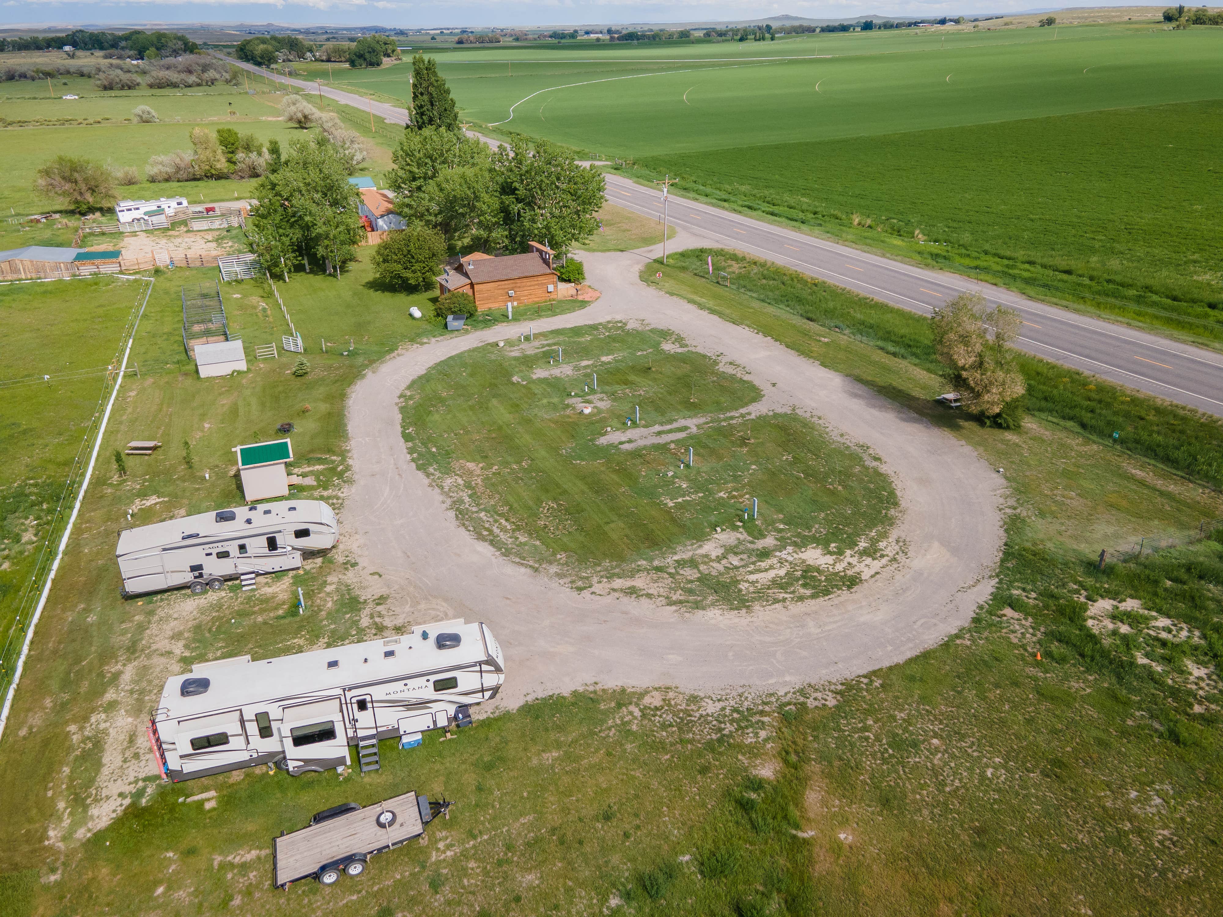 Camper-submitted photo at Western Skies RV and Equine Park near Thermopolis, WY
