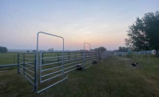 Olivia P.'s photo of camping with pets at Western Skies RV and Equine Park near Lysite, WY
