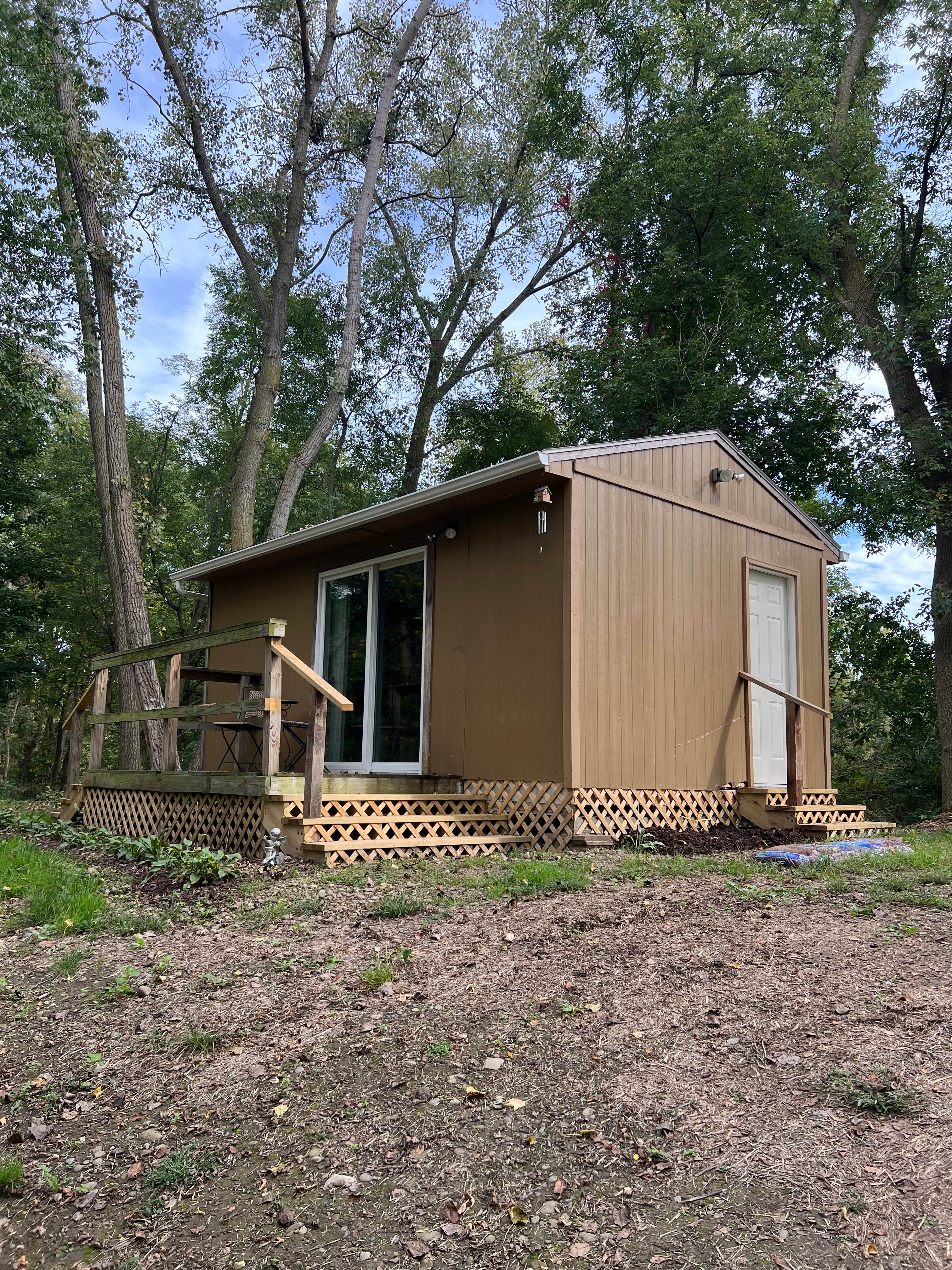 Camping near Ossian State Forest: Secluded Country Cabin, Nunda, New York