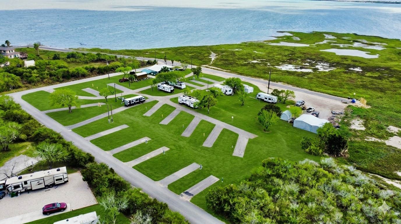 Camping near Jeter RV Park: Down By The Bay RV Resort & Campground, Fulton, Texas