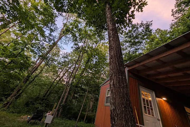 The Dyrt's photo of a cabin at Wilderness Adventure at Eagle Landing near Hollins, VA