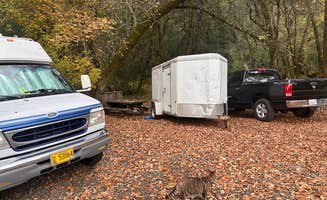 Kathy B.'s photo of camping with pets at Sugarloaf Ridge State Park Campground near Fairfield, CA