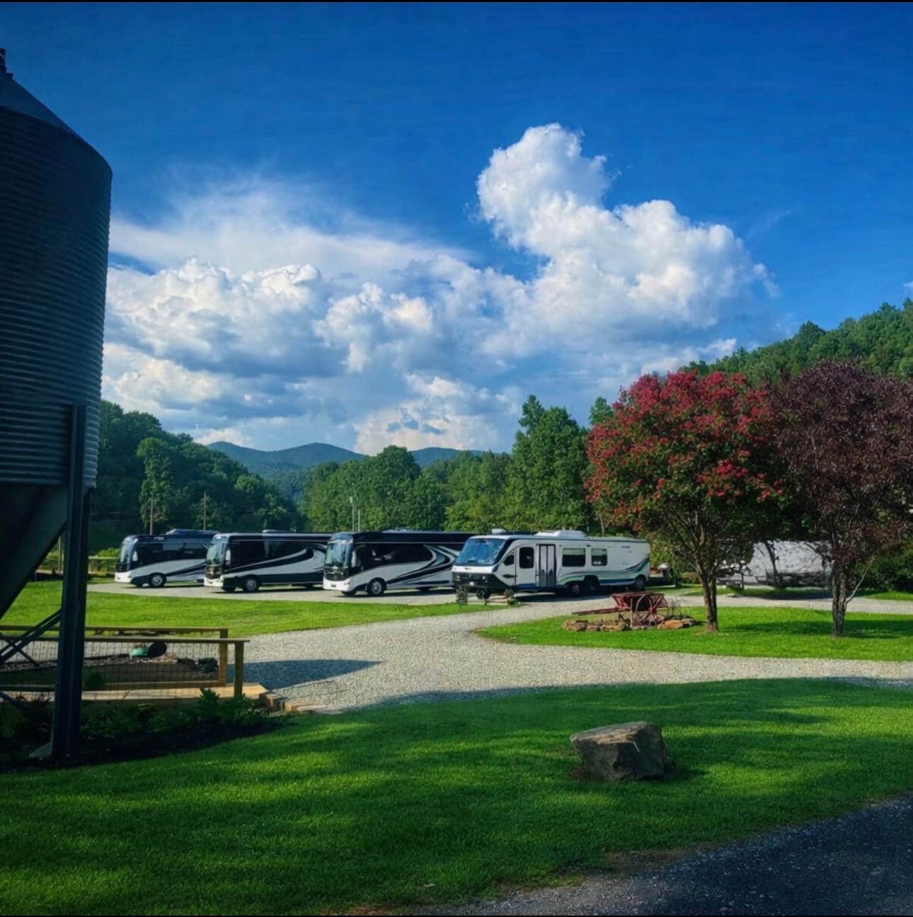 Camping near Lil Snowbird Farm: The Meadows at Double Creek RV Campground, Marble, North Carolina