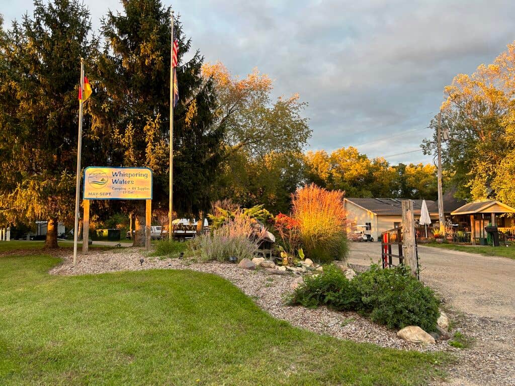 Camper-submitted photo at Whispering Waters Campground near Freeport, MI