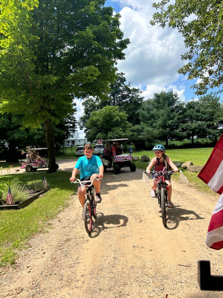 Camper-submitted photo at Whispering Waters Campground near Freeport, MI