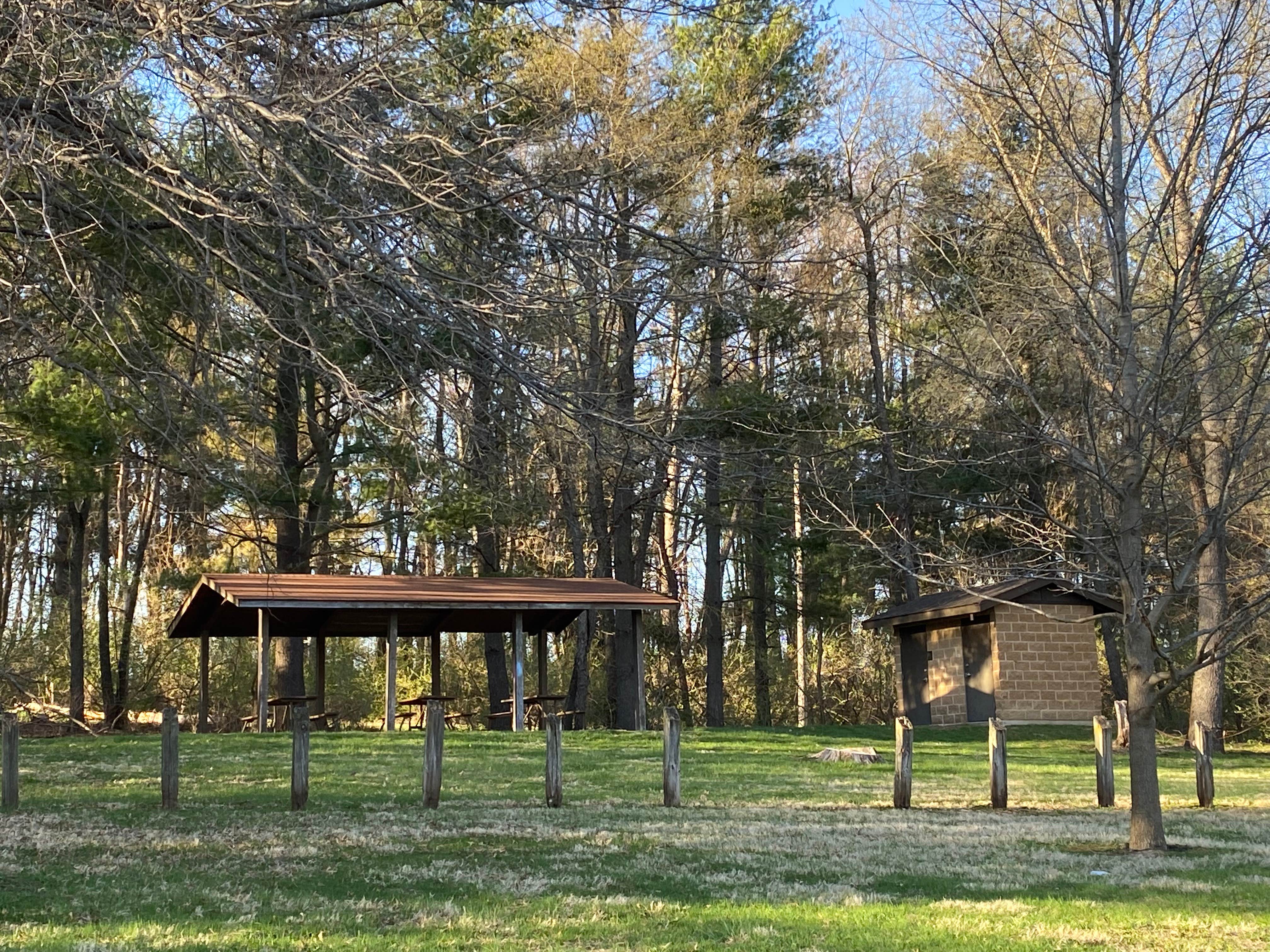 Stuart K.'s photo of glamping accommodations at Hennepin Canal Parkway State Park Campground near Fulton, IL