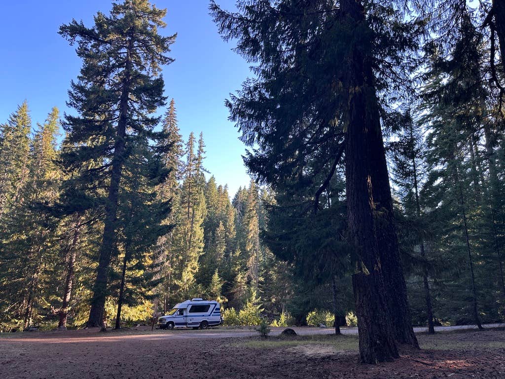 Camping near Crane Creek Forest Camp: Clear Creek Crossing Campground, Government Camp, Oregon