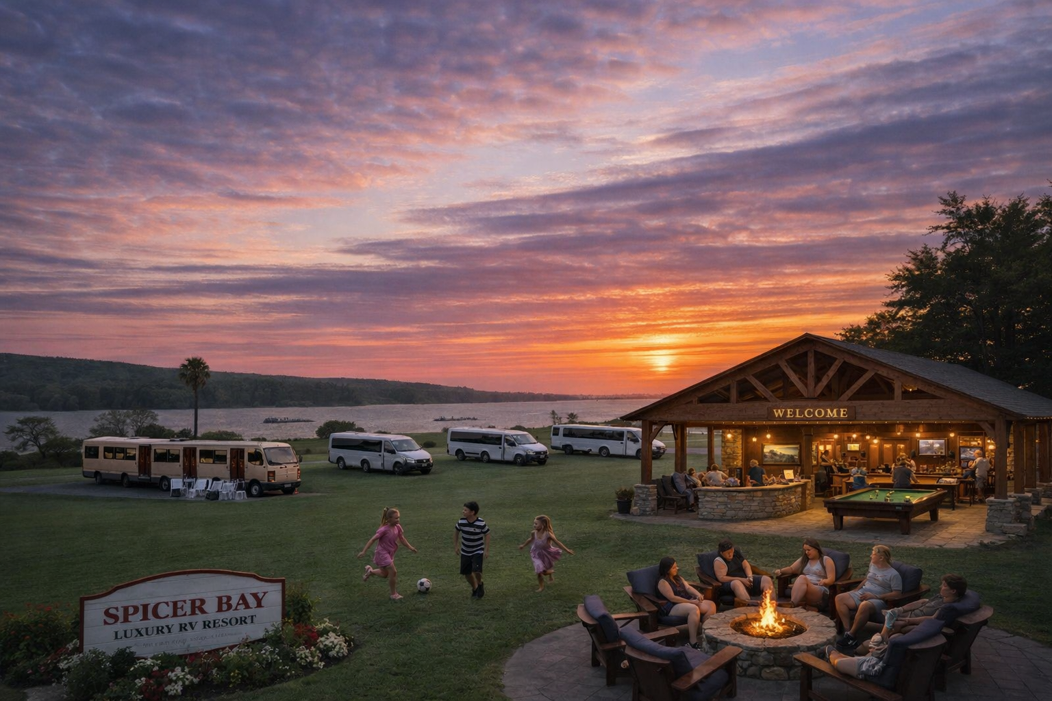 Camping near Surf City Family Campground: Spicer Bay Luxury RV Resort, Holly Ridge, North Carolina