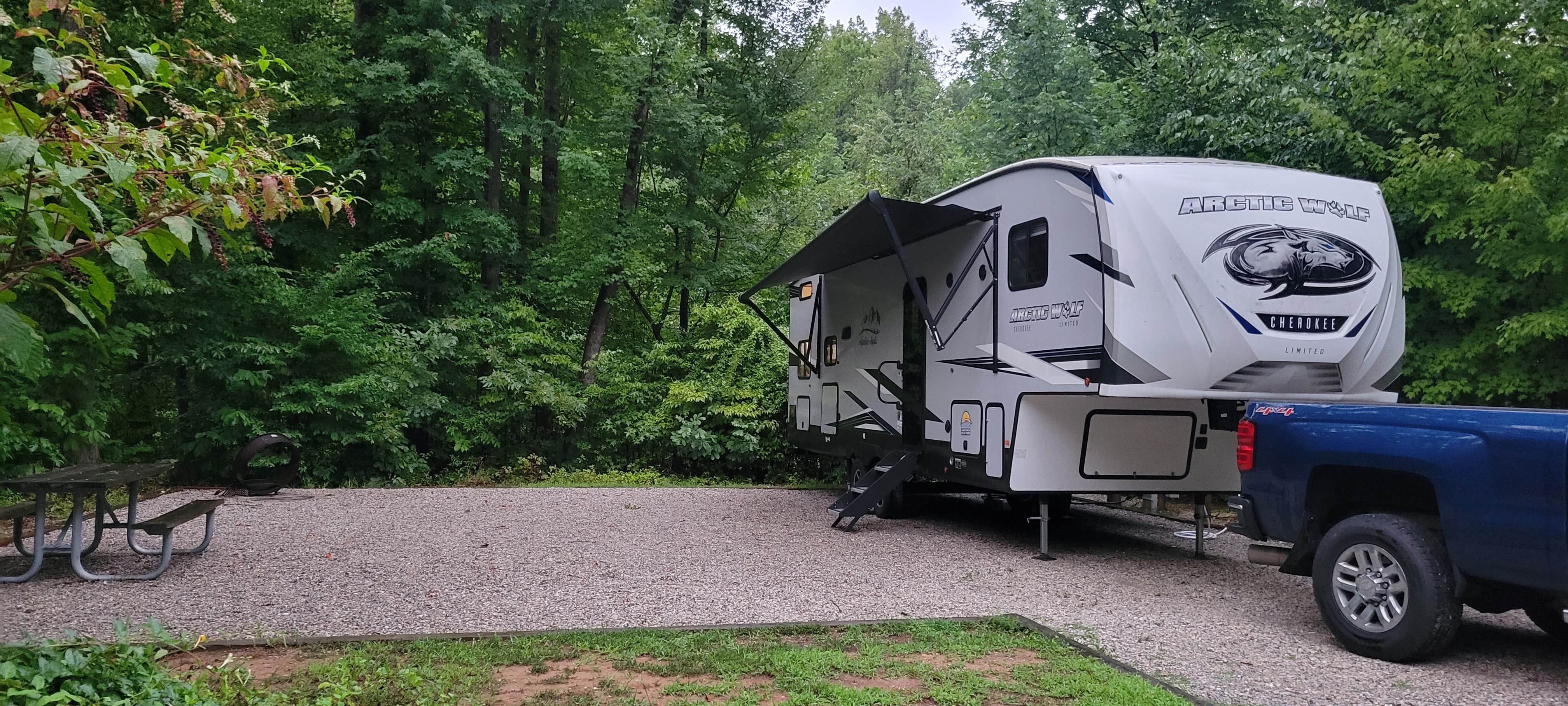 Troli R.'s photo of rv camping at Powhatan State Park Campground near Ruther Glen, VA