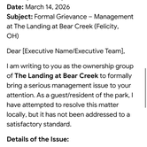 Review photo of The Landing at Bear Creek RV Park by Chasity S., March 20, 2026