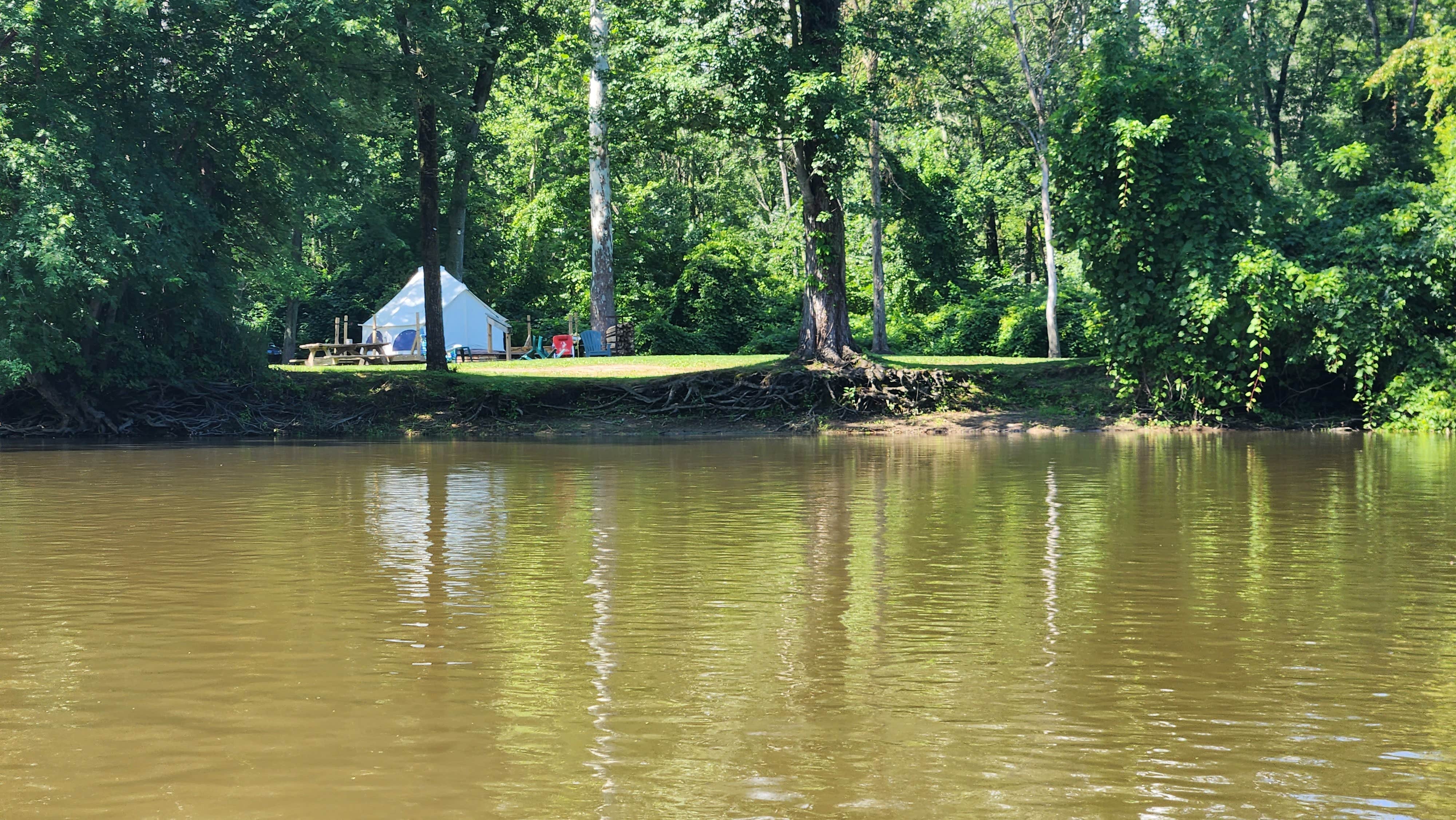 Camper-submitted photo at WaterTrail Ventures Paddle Respite near Caledonia, MI