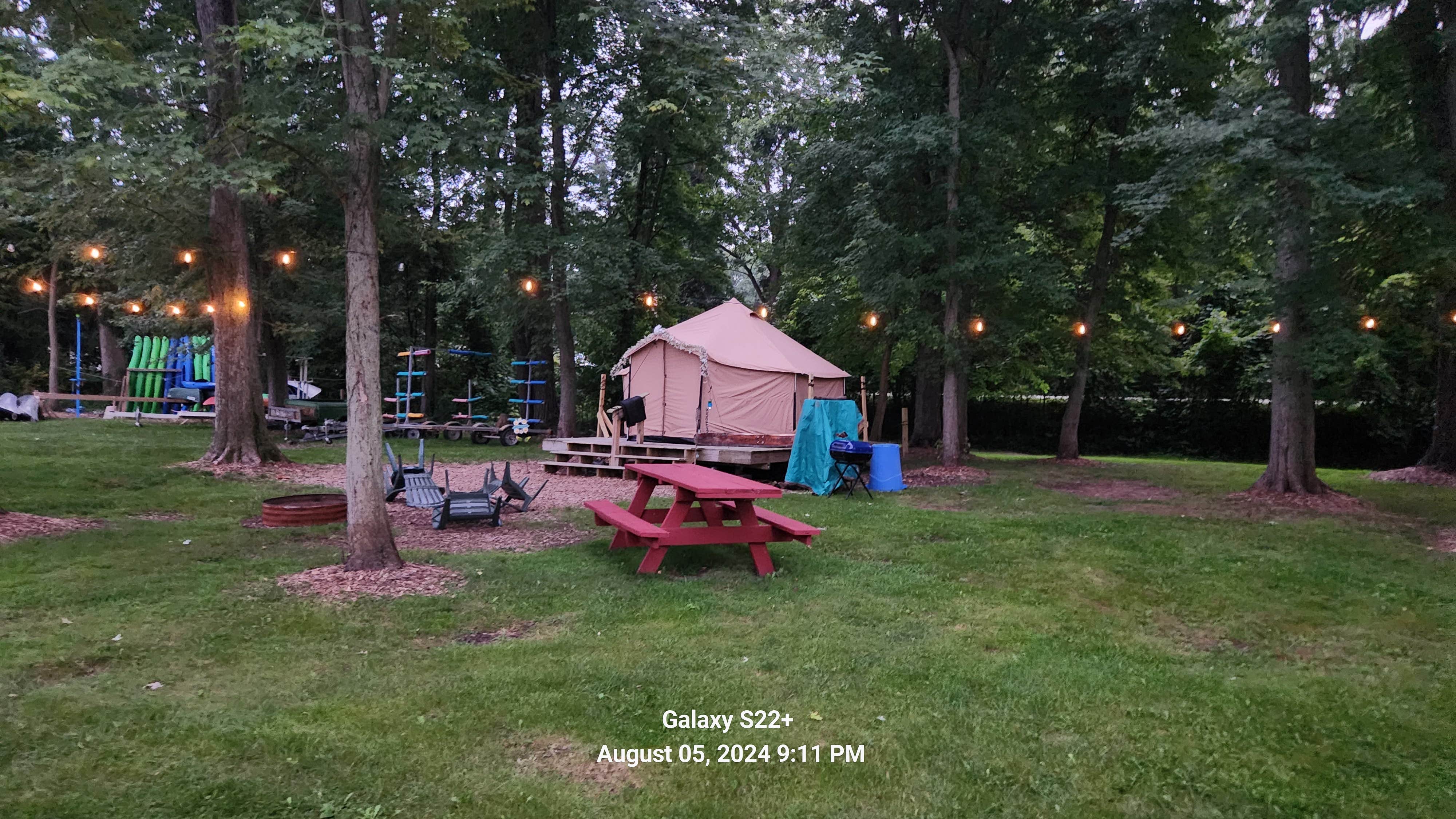 Camper-submitted photo at WaterTrail Ventures Paddle Respite near Caledonia, MI