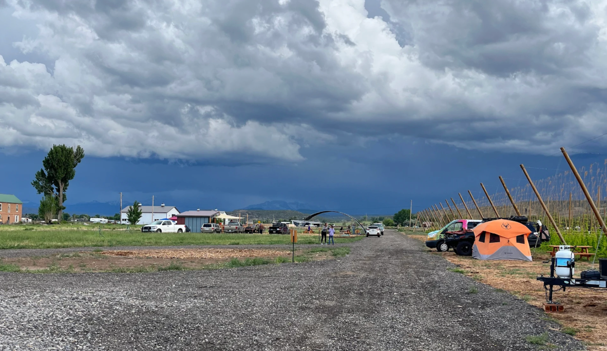 Audrey G.'s photo at The Hop Yard Hideaway near Grand Mesa, Uncompahgre, and Gunnison National Forests