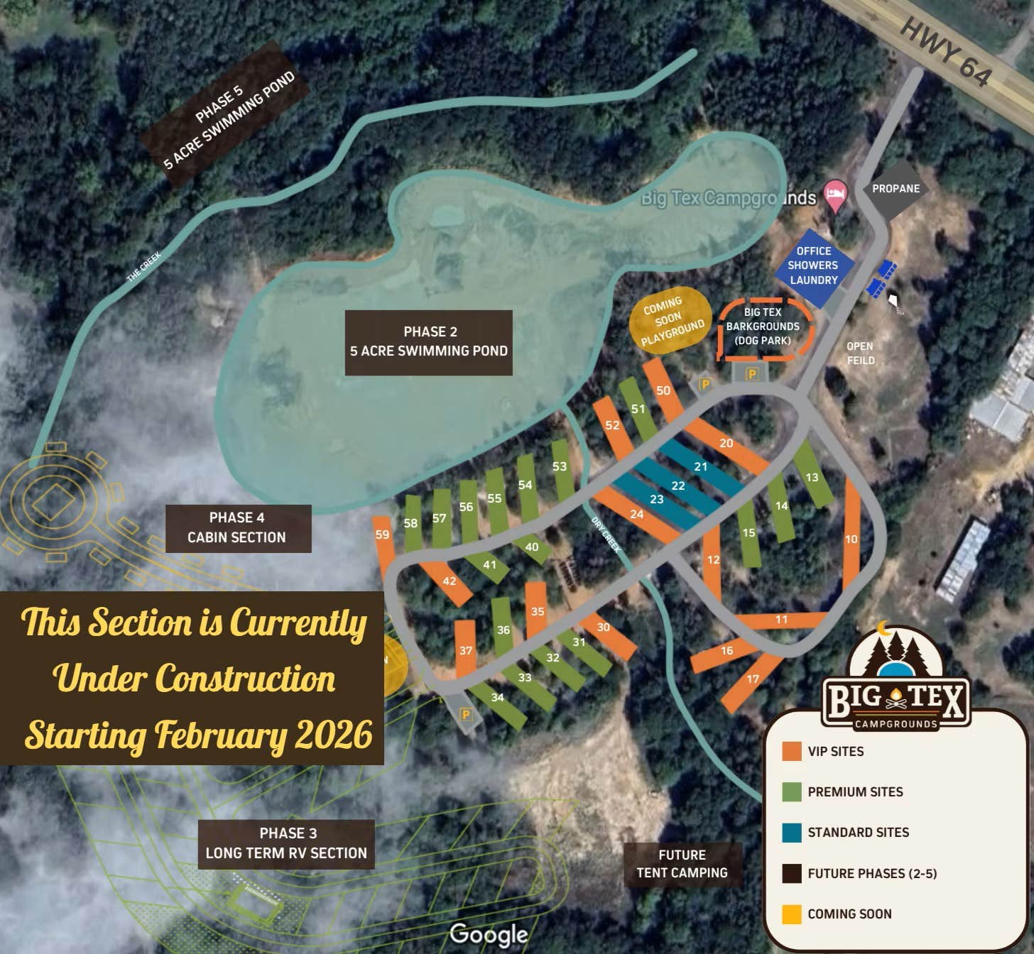 Camper-submitted photo at Big Tex Campground near Cuney, TX