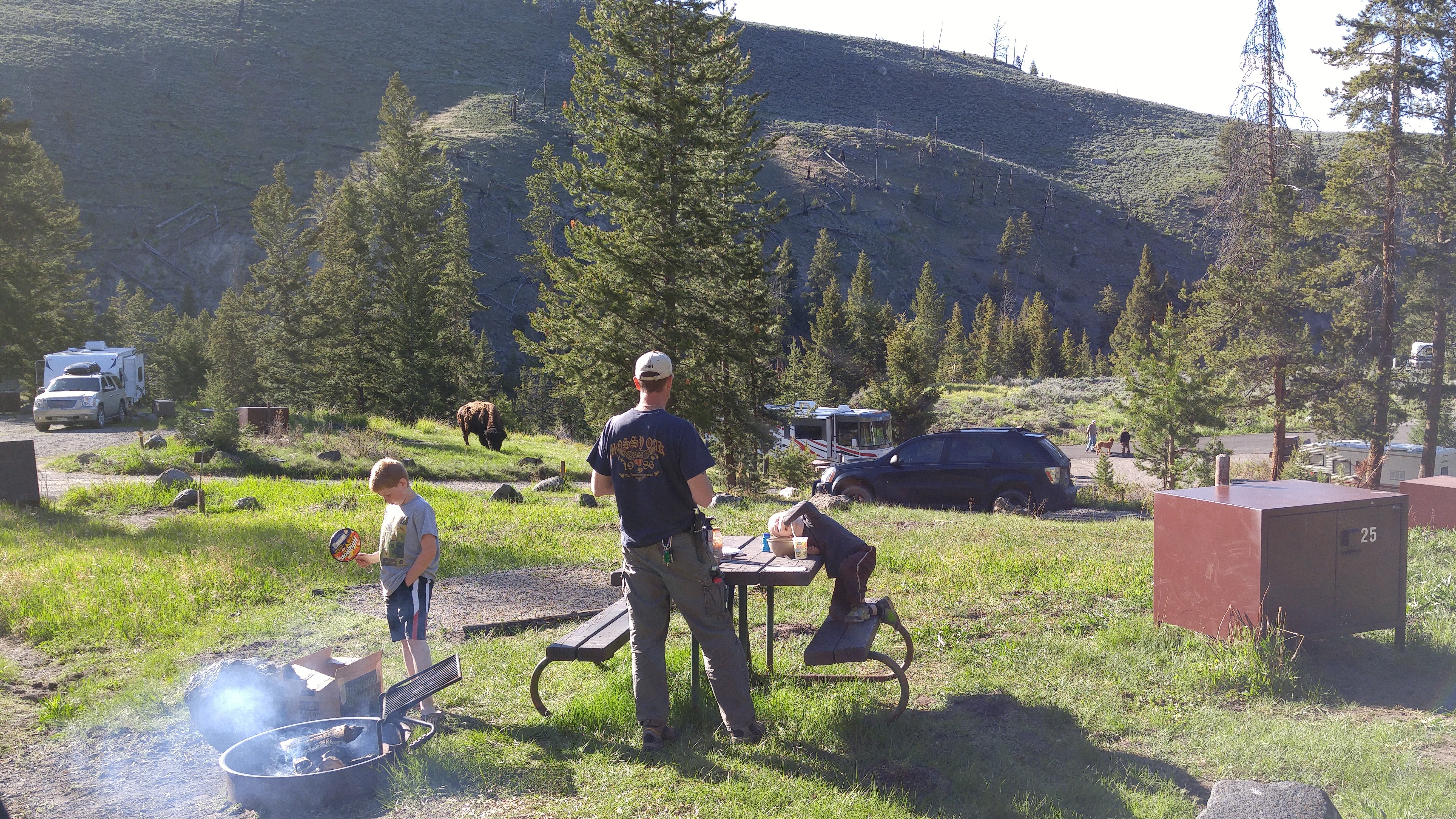 Camper submitted image from Tower Fall Campground — Yellowstone National Park - 1