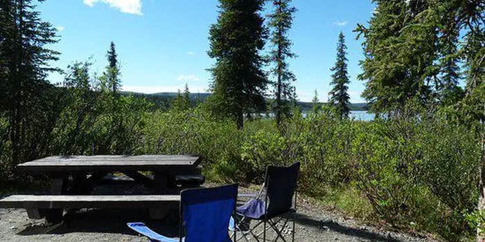 Camper submitted image from Paxson Lake Campground — Bureau Of Land Management