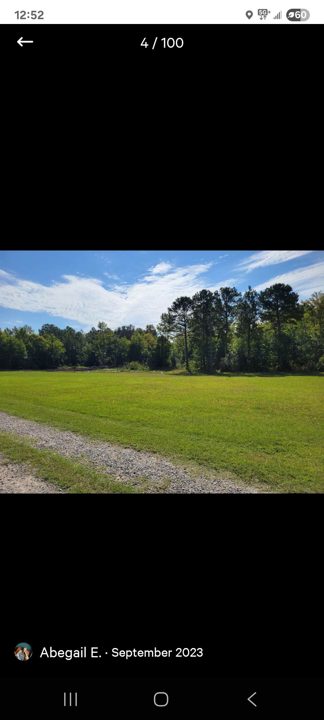 Camper-submitted photo at Evans Family Farms near Creswell, NC