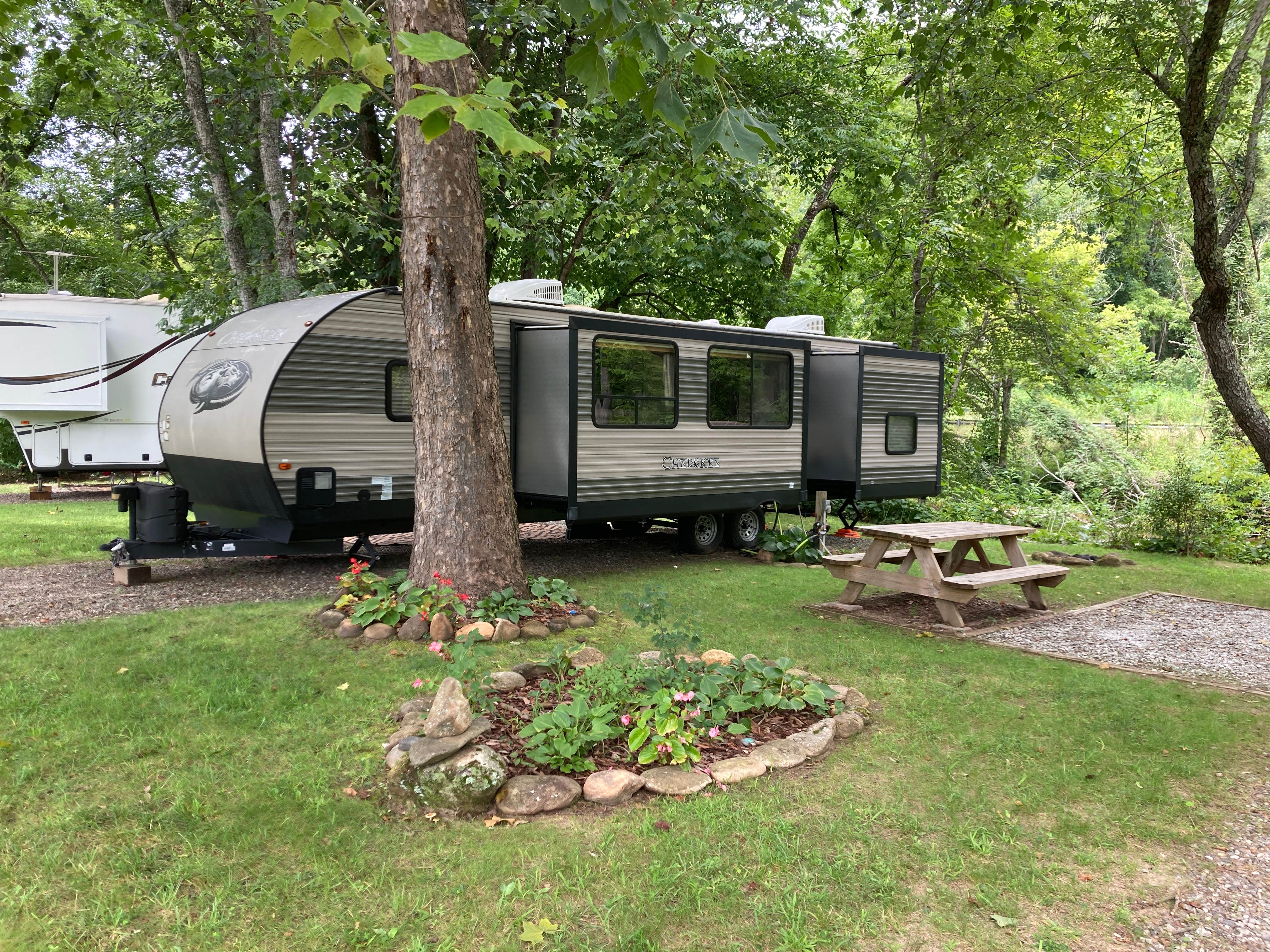 Camper-submitted photo at Peaceful Cove Campground near Franklin, NC