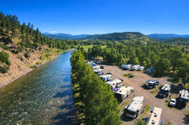 Camping near Hide-A-Way at Pagosa Pines RV Park: Pagosa Riverside Campground, Pagosa Springs, Colorado