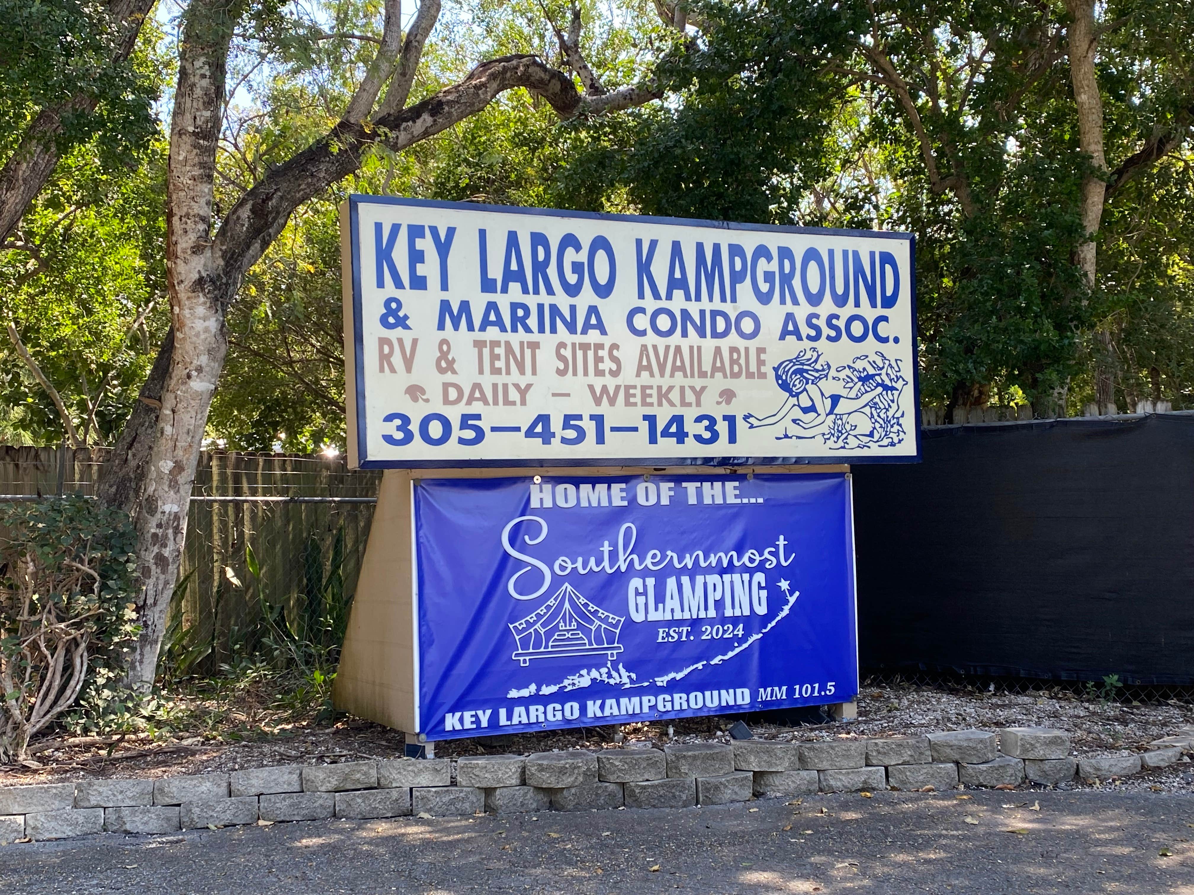 Camper-submitted photo at Key Largo Kampground & Marina near Biscayne National Park